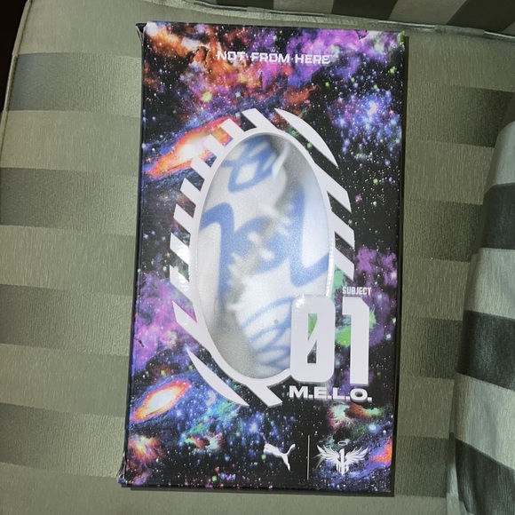 Puma LaMelo Ball Subject 01 Lo - White/Bluemazing NIB - Picture 7 of 8